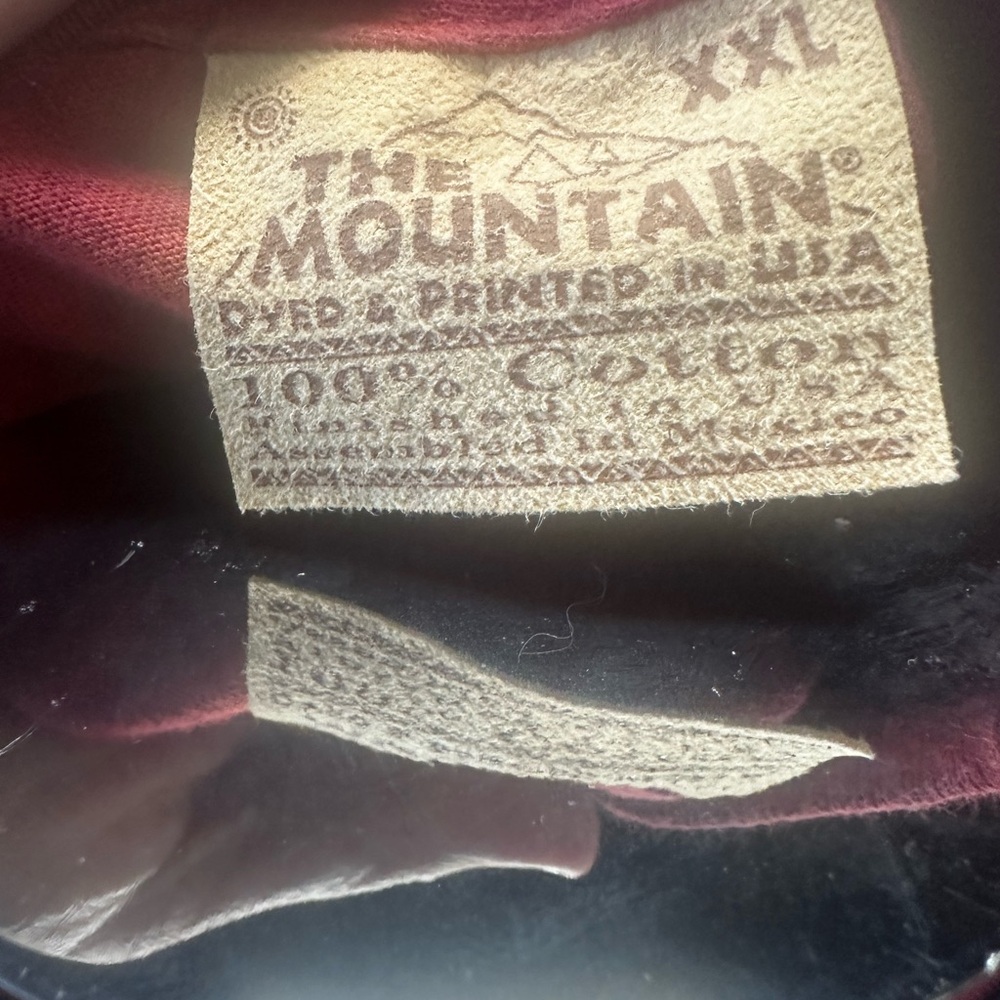 The Mountain T Shirt Men's XXL Soaring Eagle Short Sleeve Vintage USA Y2K - Picture 6 of 7